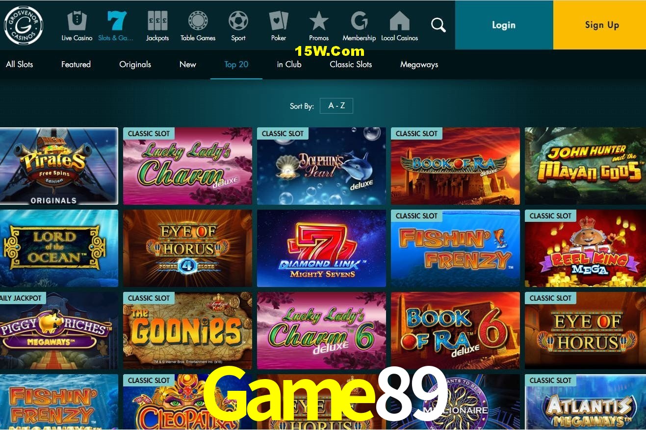 Casino Ao Vivo Game89